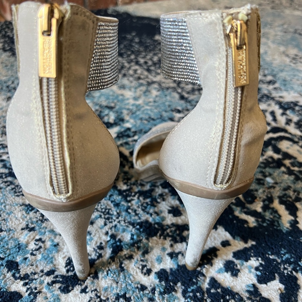 Stunning Silver Glitter Heels Size 7.5 - Picture 8 of 8